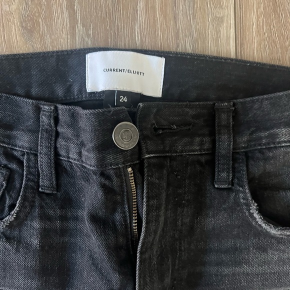 Current Elliot black jeans size 24 - Picture 3 of 4